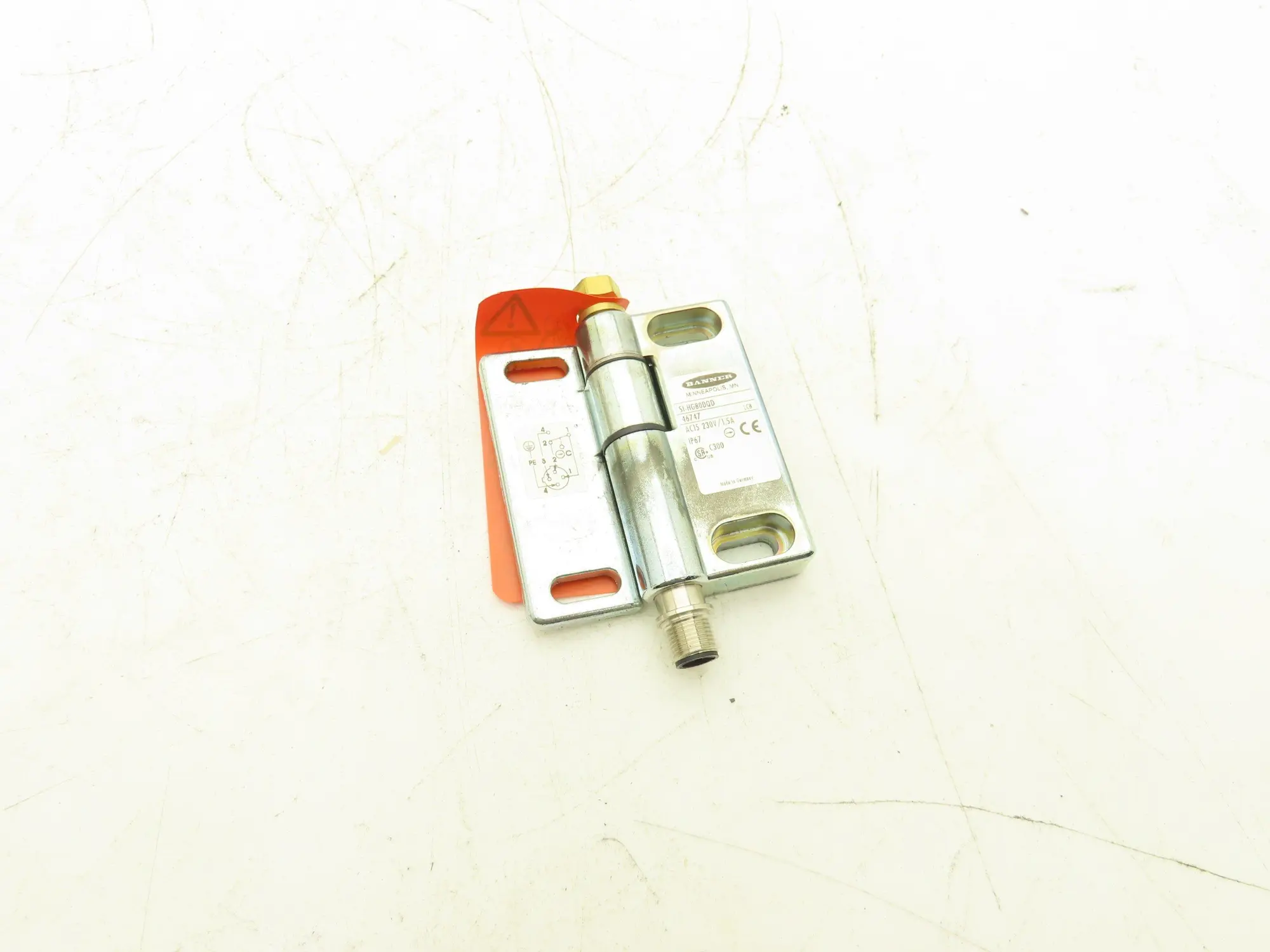 Banner SI-HG80DQD Hinge Safety Interlock Switch Zinc Die cast