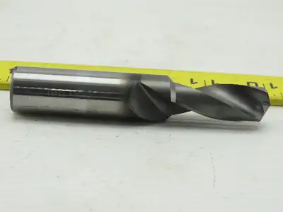 Seco 14184 9/16" Carbide Coolant Thru 2 Flute Spiral End Mill 18mm Shank