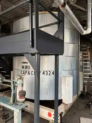 4300 gal stainless steel tank