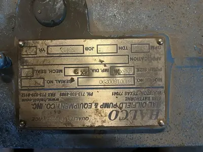 Used HALCO 4X3X10 Centrifugal Pumps Ohio US | Surplus Asset Holdings #1226313