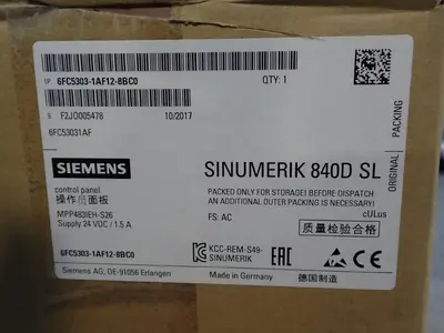 NEW 2017 SIEMENS 6FC53031AF128BC0