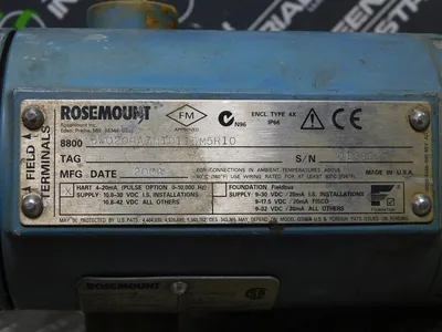 USED ROSEMOUNT ANALYTICAL 8800 DW020HA3N1D1I5M5R10