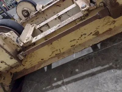 10 TON 20,000 LB RANSOME MODEL #WRD10 TANK TURNING ROLLS, 1 DRIVE & 1 IDLER ROLL: YOBRO #25073