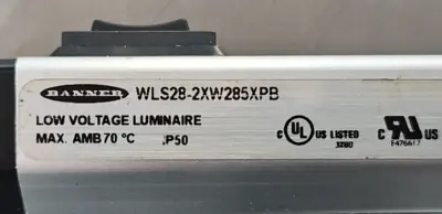 USED BANNER ENGINEERING WLS28-2XW285XMQ