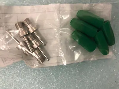 CONN PLUG INSUL SOLDERLESS GREEN QTY 6