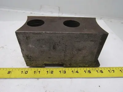 Huron T11248 Lathe Chuck Soft  Jaws 6"L x 2-1/2"W X3-1/8"T Lot of 3