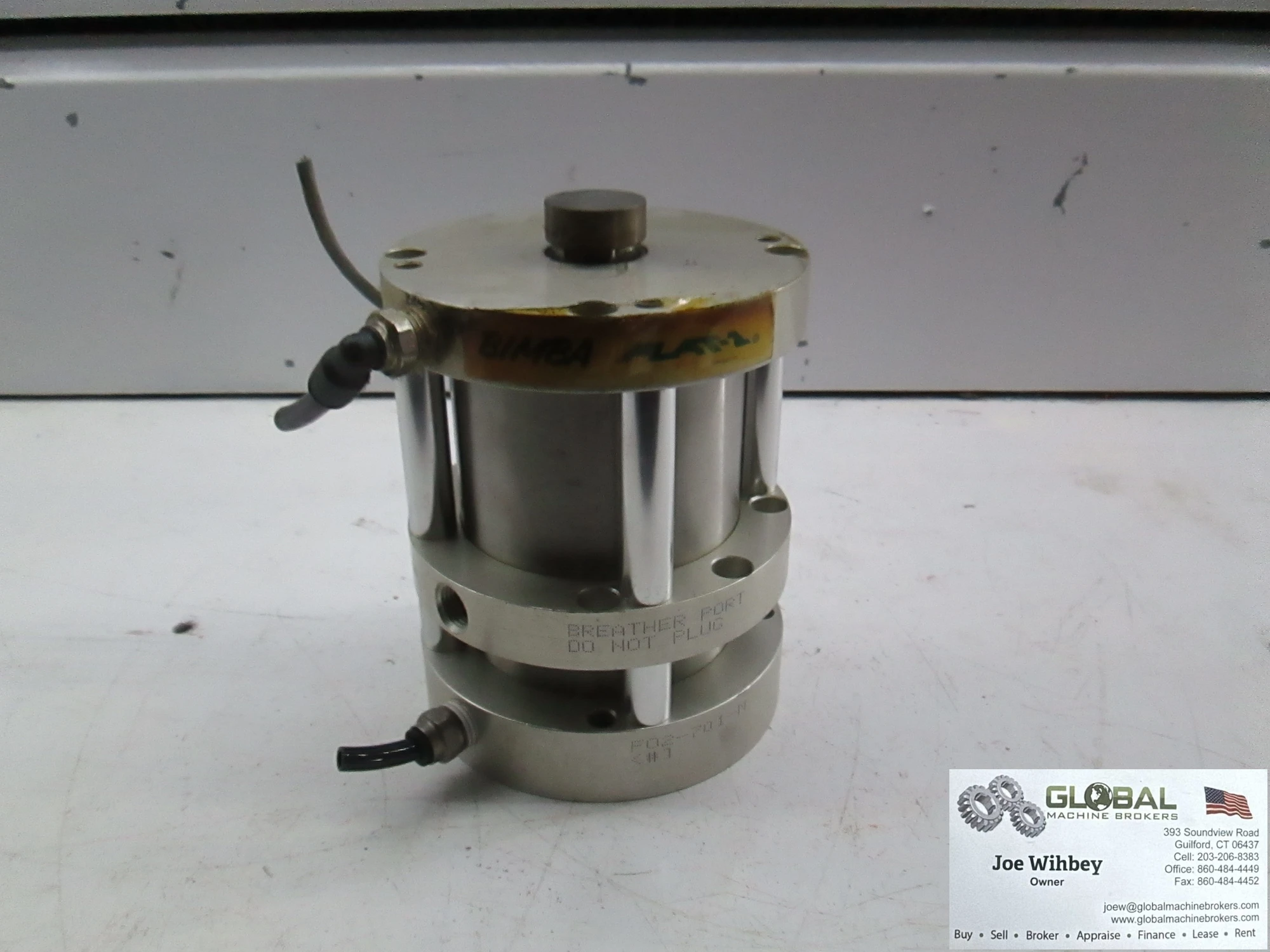 Bimba Flat-1 Model: FO2-701-M Double Acting Pneumatic Cylinder