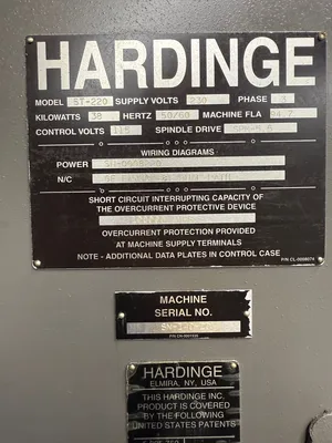 HARDINGE CONQUEST ST220-B CNC Lathes | GMT (4)