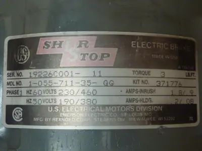 NEW US MOTORS / SHUR STOP 1-055-711-35-QG