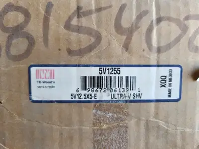 NEW TB WOOD'S 5V12.5X5-E