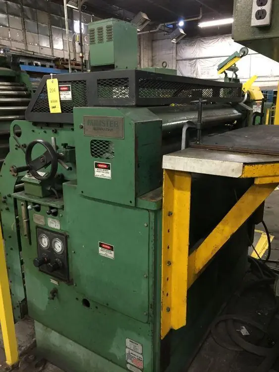 Used MINSTER _UNKNOWN_ Servo Feeders Ohio US | D & D Industries #438743