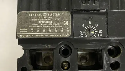 USED GE TEC36003