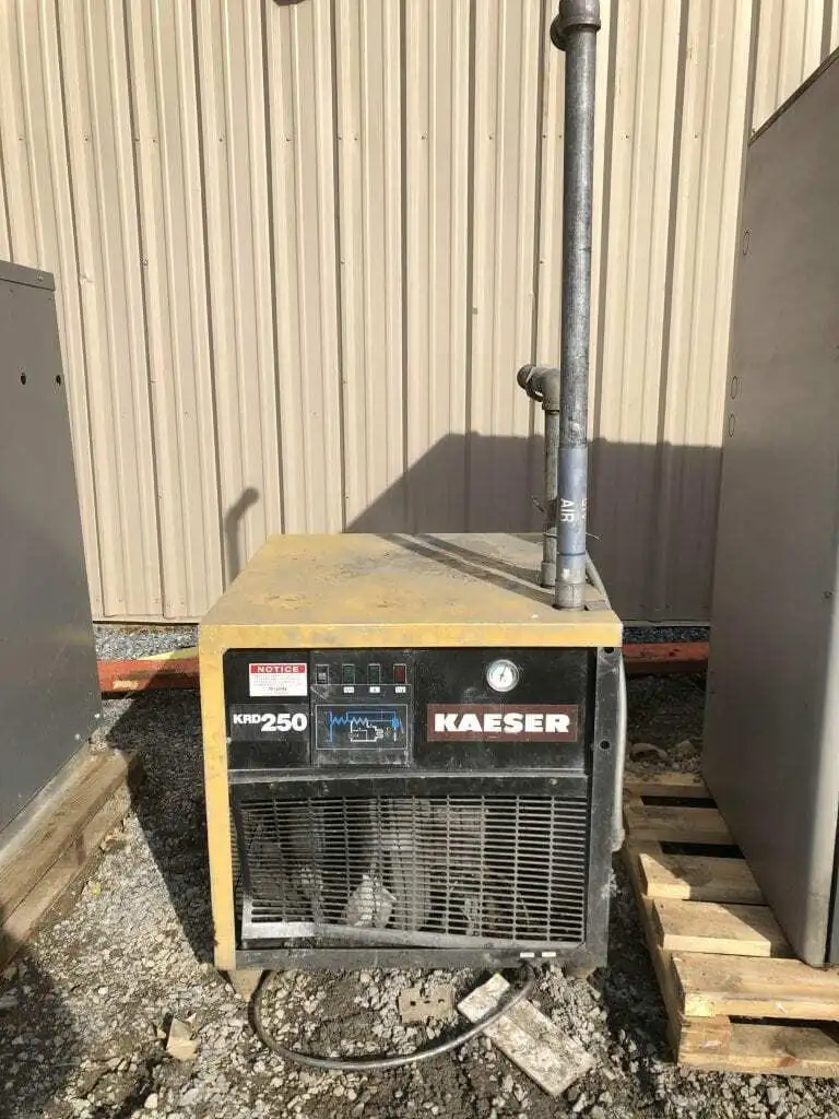 Kaeser KRD250 Refrigerated Air Dryer 250SCFM @ 100PSIG 460V 3PH