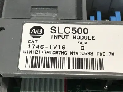 USED ALLEN BRADLEY 1746-IV16 SER C