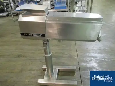 USED Fette Fette Gratex Tablet Deduster
