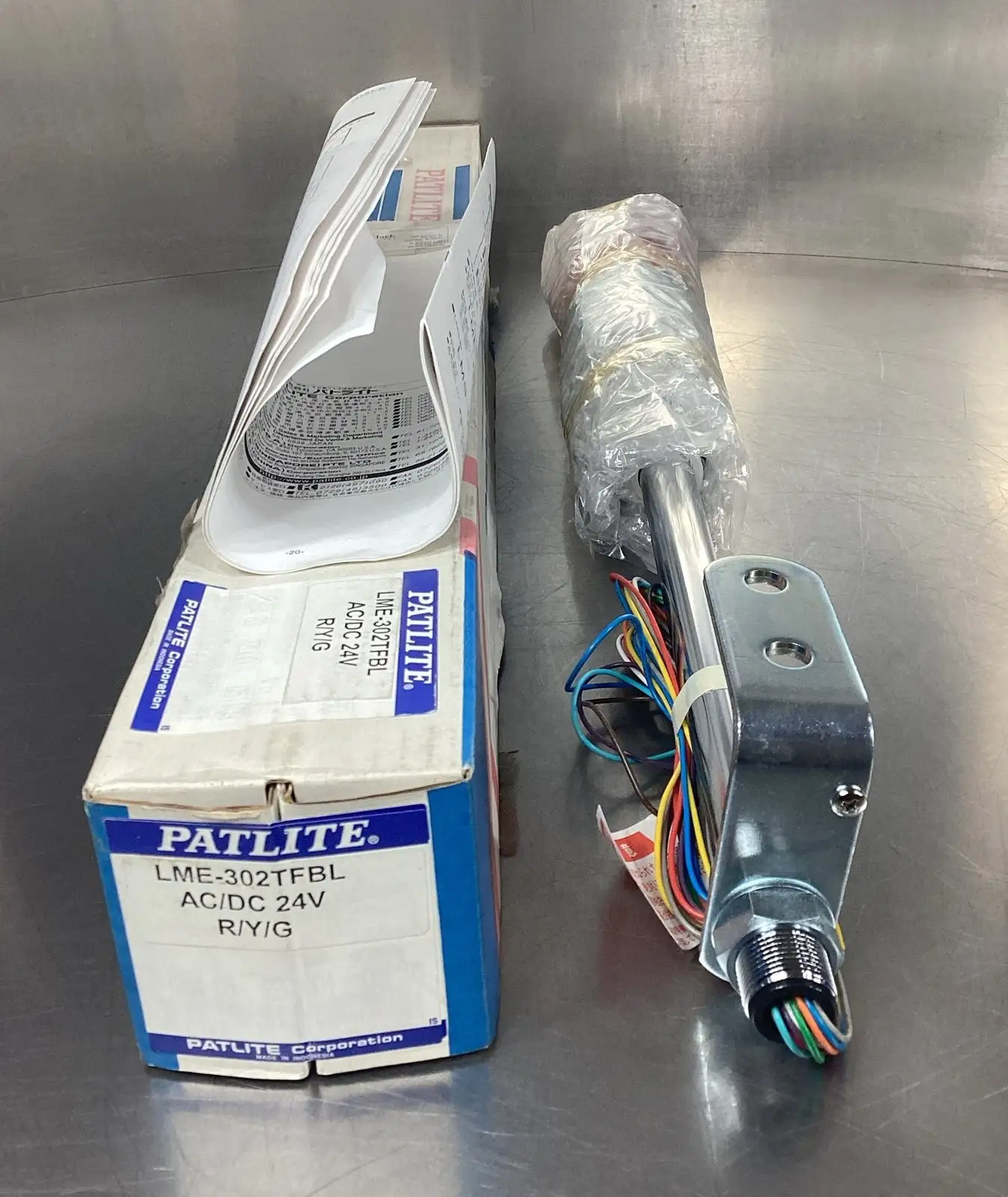 USED PATLITE LME-302TFBL-RYG