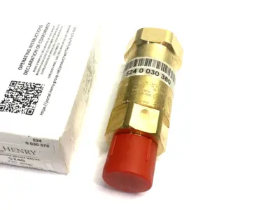 New | in-Stock Henry Inline Straight-Through Pressure Relief Valve 235psi Pump & Valve Parts Michigan US | Maverick Industrial Sales #1456753