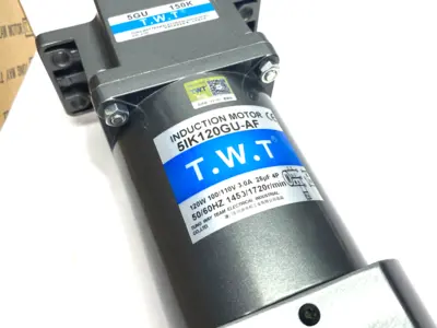 NEW TUNG WAY TEAM INDUCTION MOTOR 120W 1450/1720RPM W/ 5GU150K GEAR HEAD