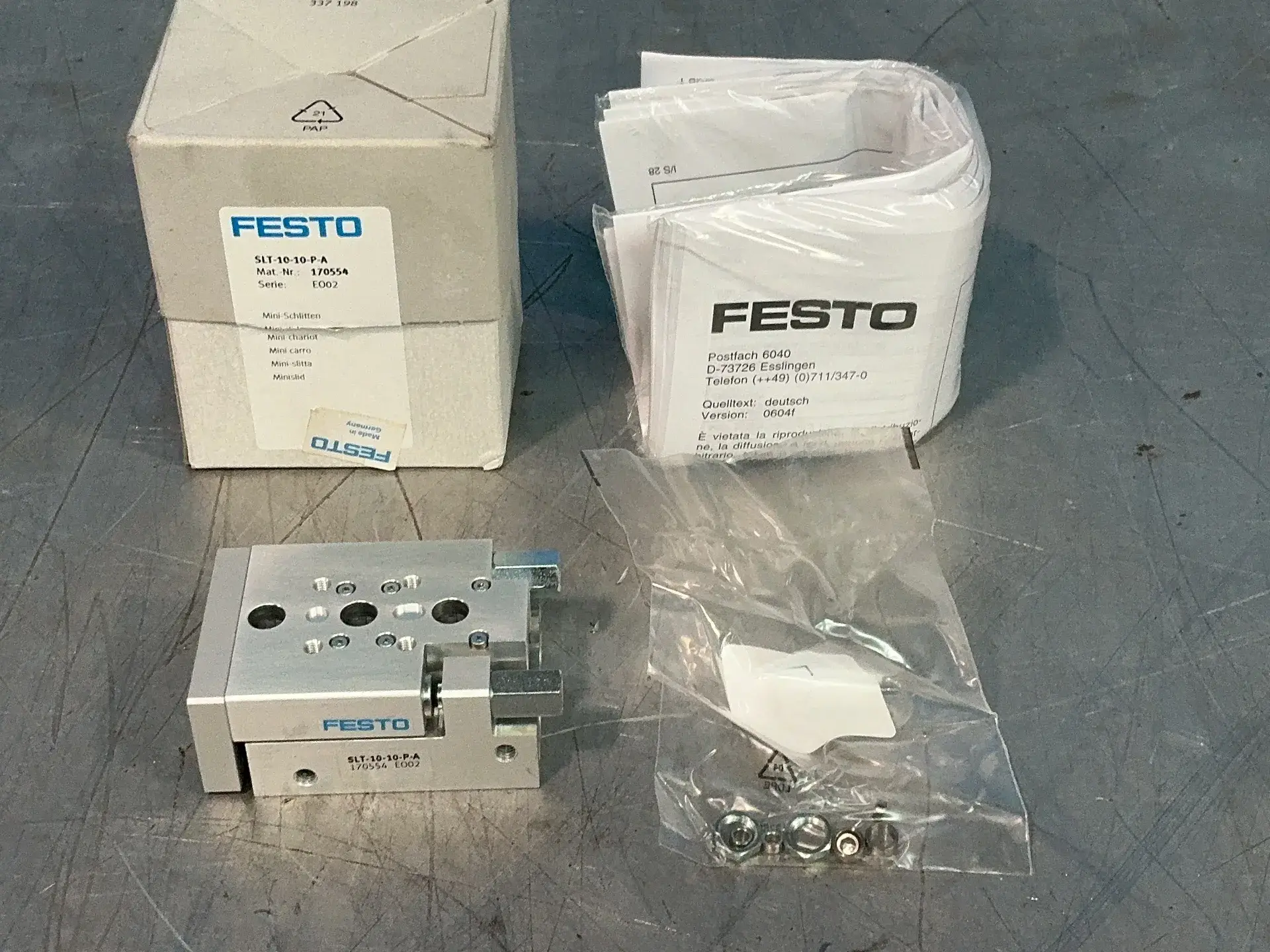 New | in-Stock FESTO SLT1010PA Pumps Ohio US | HGR 24 #1265789