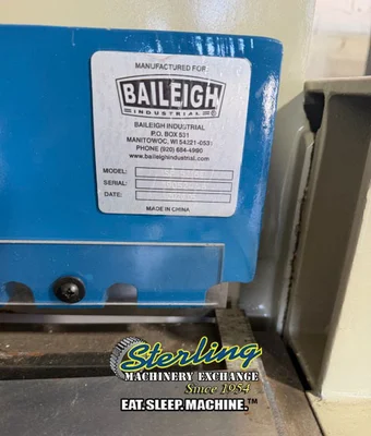 Used BAILEIGH SF-5216E Foot Power Shears California US | Sterling Machinery Exchange #1466041