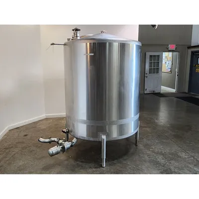 Used 475 Gallon Stainless Steel Liquid Holding Tank