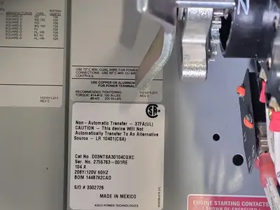 USED ASCO D03NTSSA0104CGXC