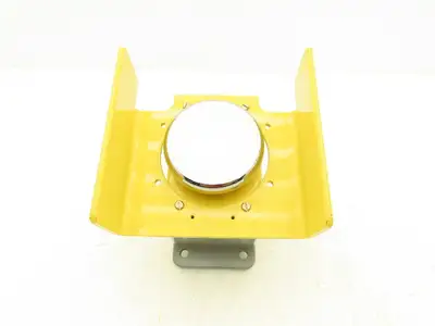 Allen Bradley 800P-S1CG1A Palm Operated Push Button Chrome 1 NO - 1 NC Contact