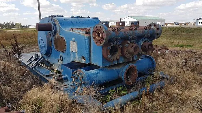 Used CONTINENTAL EMSCO F1000 TRIPLEX MUD PUMP Pumps Saskatchewan CA | Chad Equipment #466793