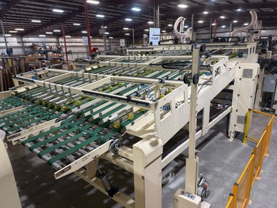 2025 SHINKO 1636 66" X 142" SHINKO SA1636-RDC 'SUPER-ALPHA' SERVO FLEXO FOLDER GLUER | Global Boxmachine, LLC (29)