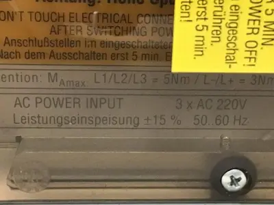 USED INDRAMAT TVM2.4-050-220/300-W1/220-380