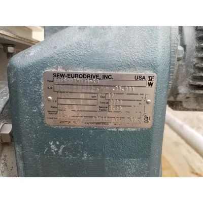 Used Stainless Steel Anderson & Dahlen Bin with 9" dia. x 7.5' L Screw Feeder