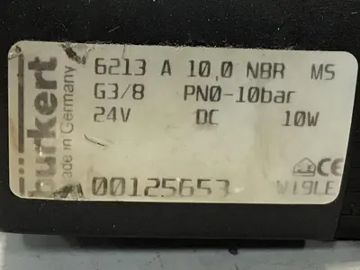 USED BURKERT 6213A