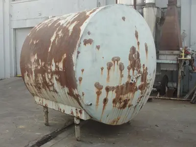 SPC7508  Tank 1700 gallon horizontal tank, Stainless Steel Contact Parts