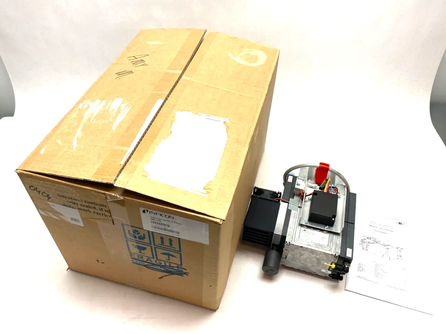 560-330, PJ27534-950.5 | KNF Group PJ27534-950.5 Membran Vacuum Pump, Inficon 560-330 Backing Pump - New Other