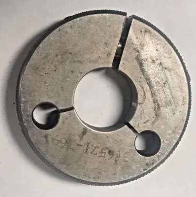 Gauge BORE RING 25/32 - 80 NS No GO PD .7700 Thread Plug Gage