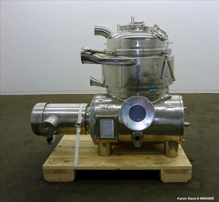 Used WESTFALIA BKA35-86-076 Disc Batch Centrifuges Illinois US | Aaron Equipment #84673