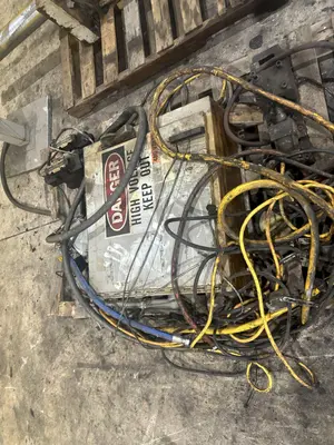 100 TON X 21" HYDRAULIC CYLINDER AND 20 HP POWER UNIT : STOCK 21875