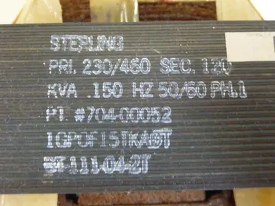 USED STERLING 704-00052