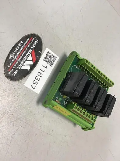 Used EUROTEK ET-MRZ04/24DC/SC/N/AR Circuit Boards Michigan US | Ideal Machinery #581824