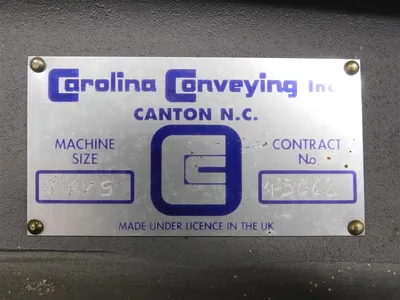 Carolina Conveying Inc. 8" RVS Rotary Feeder with Opperman Mastergear TDQ5 New