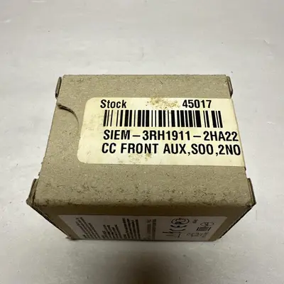 Used SIEMENS 3RH1911-2HA22 Miscellaneous Equipment (Electrical & Power) | Surplus Asset Holdings #1196291