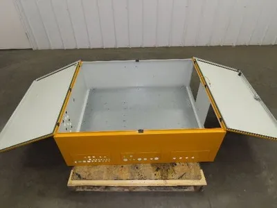 Electrical Enclosure Control Panel 1000x1200x400mm 2 Door Wall Mount