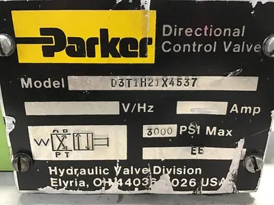 USED PARKER D3T1H21X4537