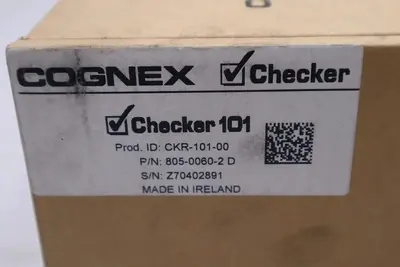NEW COGNEX CKR-101-00 VISION SENSOR CHECKER 805-0060-2 D STOCK 2428