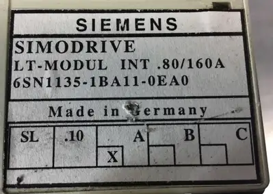 USED SIEMENS Simodrive