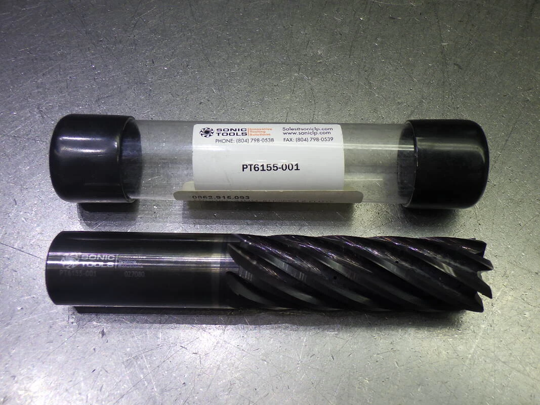 Sonic Tools 25mm 8 Flute Coolant Thru Carbide Endmill PT6155-001 (LOC1975A)