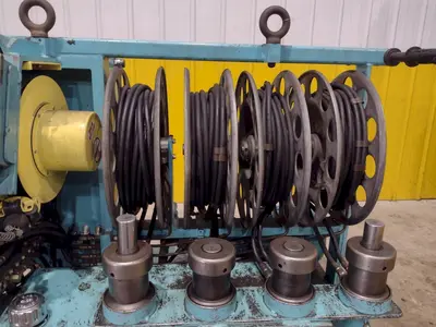 40 TON MODERN HYDRAULICS 4 CYLINDER PORTABLE HYDRAULIC DIE SETTING & SEPARATING SYSTEM: STOCK #23775