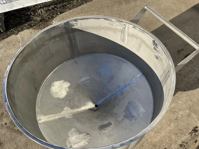 500L S/S Open Top Trolley Tanks