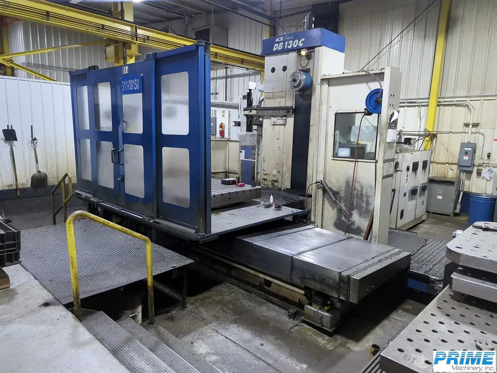 Used 2005 DOOSAN ACE DB130C BORING MILLS, HORIZ., TABLE TYPE, N/C