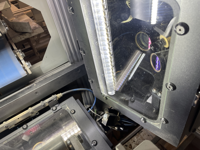 Weinig Optisaw System with Luxscan Combiscan and 3 Opticut 450 Quantum